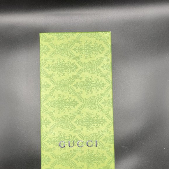 Gucci Black Slide Sandals with Red and Green Accents main image 3